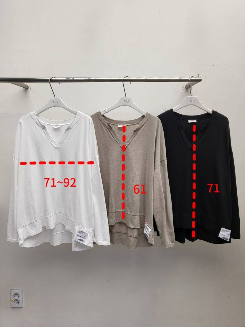 ZACCU東大門㊣實拍女士新品休閑推薦職業時尚人氣真品長袖T恤ZACCU長袖T恤