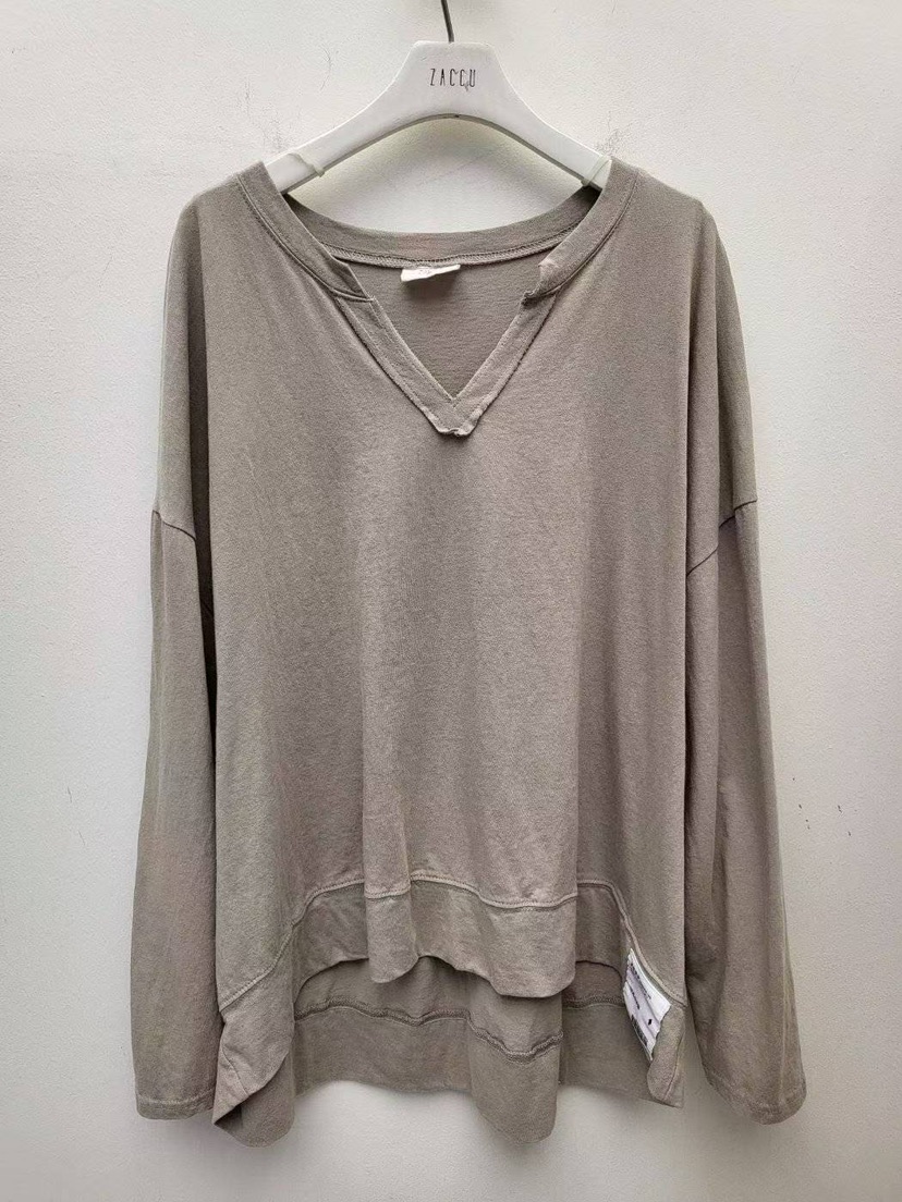 ZACCU東大門㊣實拍女士新品休閑推薦職業時尚人氣真品長袖T恤ZACCU長袖T恤圖色3