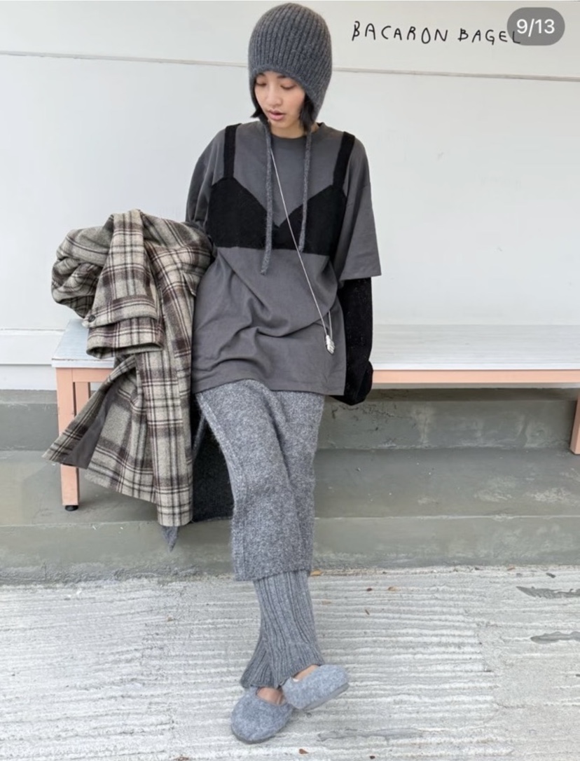 INTHEEND東大門㊣直郵女士新款真品時尚職業長袖T恤假兩件雙層INTHEEND長袖T恤