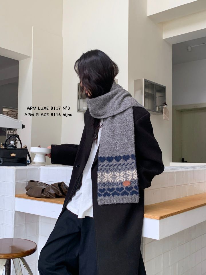 N3韓國代購㊣女裝新品25秋冬時尚人氣職業熱賣休閑圍巾披肩N3圍巾/披肩