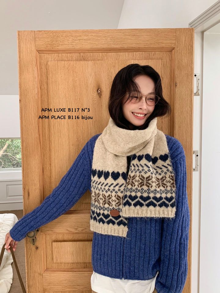 N3韓國代購㊣女裝新品25秋冬時尚人氣職業熱賣休閑圍巾披肩N3圍巾/披肩