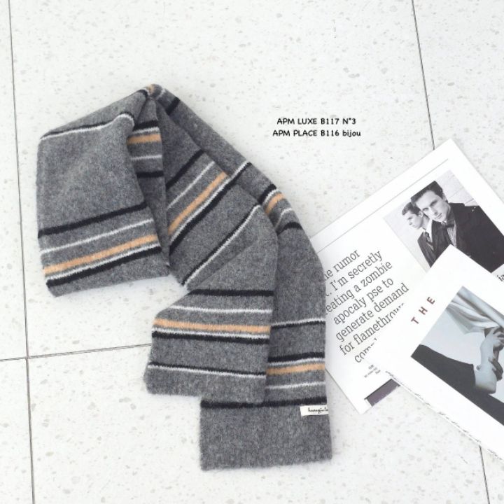 N3東大門㊣代購女士新款真品推薦25秋冬時尚人氣休閑圍巾披肩N3圍巾/披肩圖色2