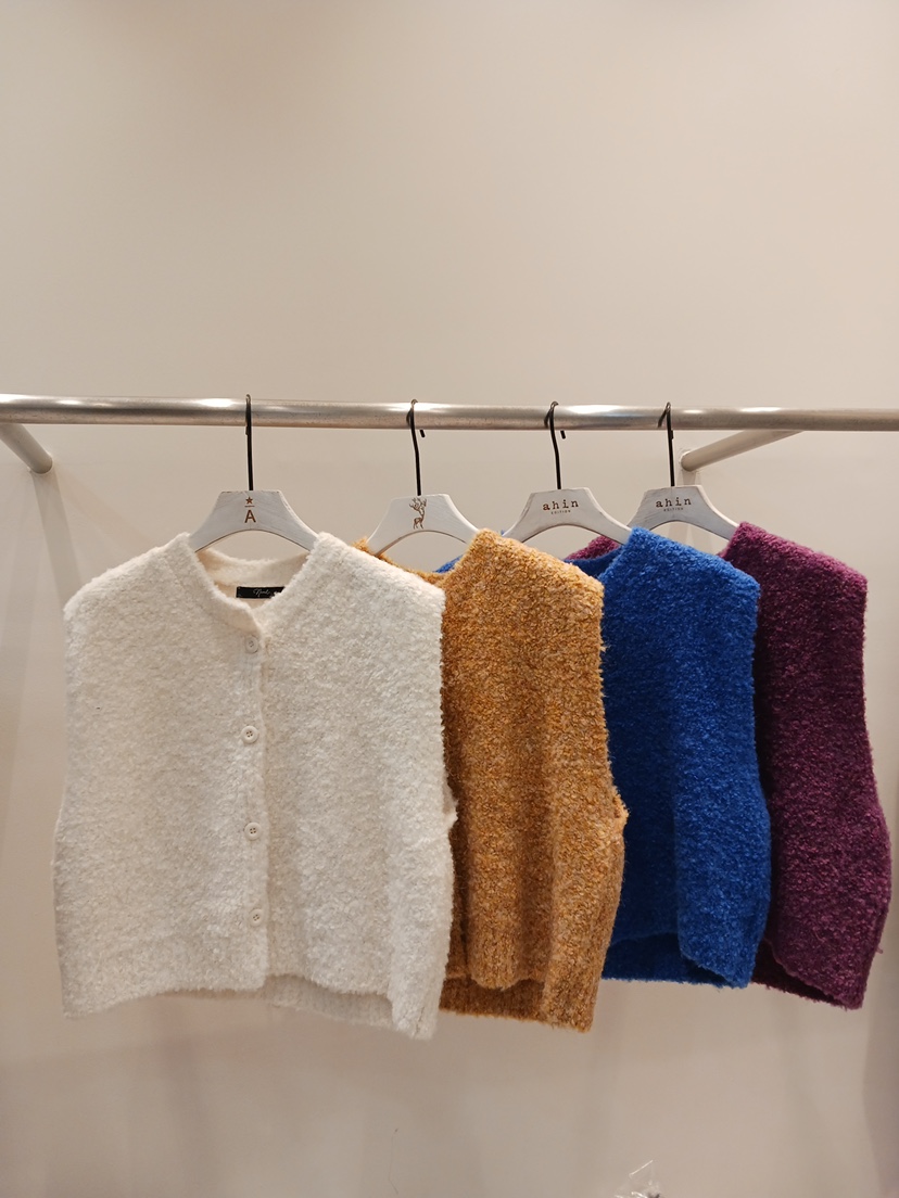 NEOUL東大門㊣直郵女裝新款25秋冬休閑職業人氣熱賣推薦馬甲NEOUL/ahin雙領標簽馬甲