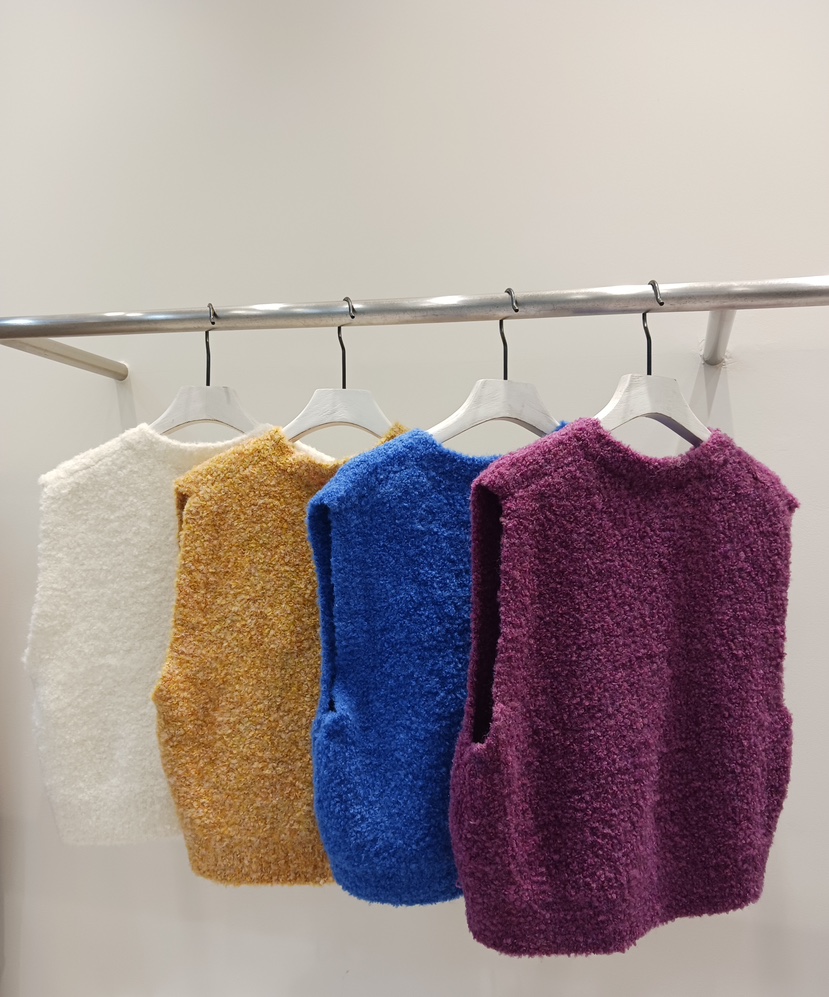 NEOUL東大門㊣直郵女裝新款25秋冬休閑職業人氣熱賣推薦馬甲NEOUL/ahin雙領標簽馬甲