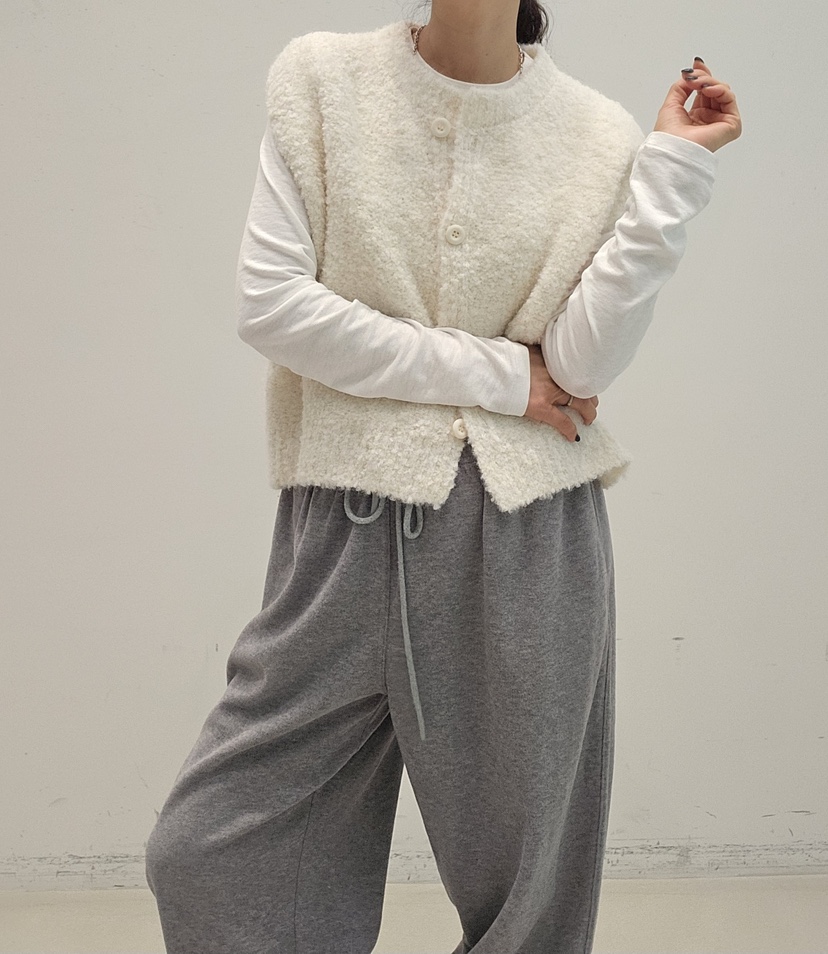 NEOUL東大門㊣直郵女裝新款25秋冬休閑職業人氣熱賣推薦馬甲NEOUL/ahin雙領標簽馬甲