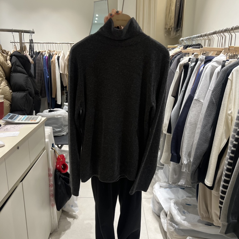 NAVYBURST東大門㊣直郵女裝新品職業人氣熱賣25秋冬長袖T恤NAVY BURST長袖T恤圖色2