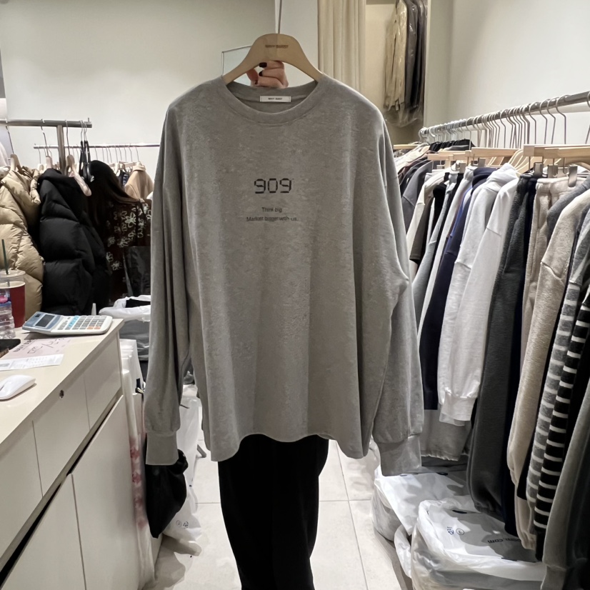 NAVYBURST東大門㊣代購女裝新品真品推薦25秋冬休閑長袖T恤NAVY BURST長袖T恤圖色2