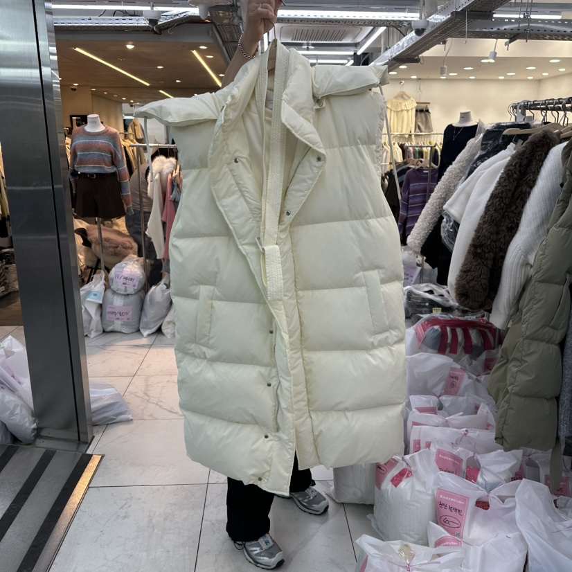 SAGE BRUSH東大門㊣代購女士新品時尚職業熱賣人氣馬甲長款SAGE BRUSH馬甲圖色1