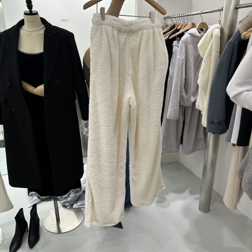 AHOY東大門㊣代購女士新品職業熱賣推薦人氣25秋冬休閑褲加絨AHOY休閑褲