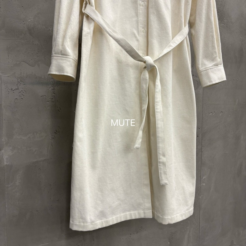 MUTE-P韓國直郵㊣女裝新款時尚熱賣人氣真品休閑連衣裙含腰帶MUTE連衣裙