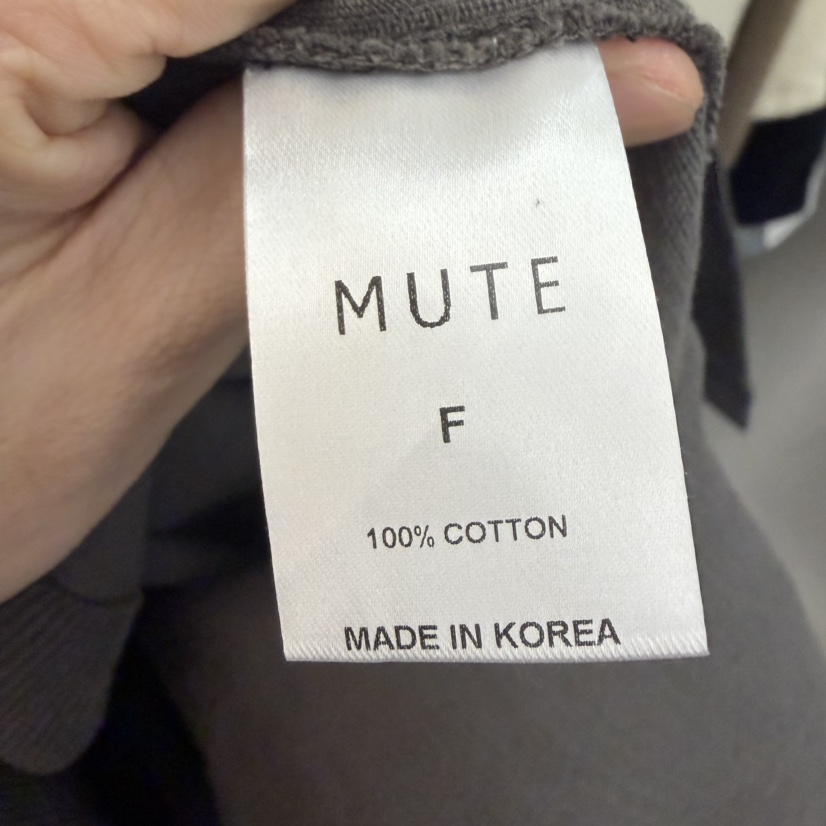 MUTE-P韓國直郵㊣女裝新款時尚熱賣人氣真品休閑連衣裙含腰帶MUTE連衣裙