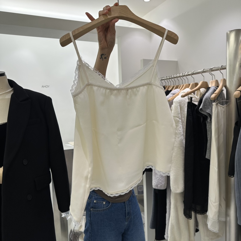 AHOY韓國直郵㊣女裝新款推薦真品休閑職業時尚人氣吊帶背心AHOY吊帶/背心