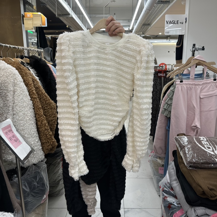 SAGE BRUSH東大門㊣代購女士新款推薦職業25秋冬真品針織衫SAGE BRUSH針織衫圖色1