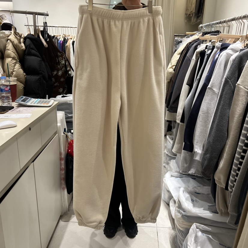 NAVYBURST東大門㊣代購女裝新品推薦人氣職業時尚休閑褲抓絨NAVY BURST休閑褲圖色1