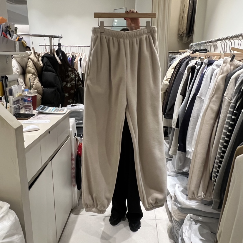 NAVYBURST東大門㊣代購女裝新品推薦人氣職業時尚休閑褲抓絨NAVY BURST休閑褲圖色2