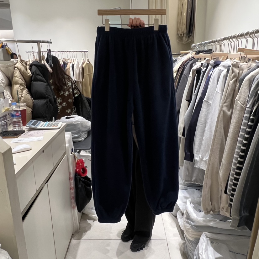 NAVYBURST東大門㊣代購女裝新品推薦人氣職業時尚休閑褲抓絨NAVY BURST休閑褲圖色3