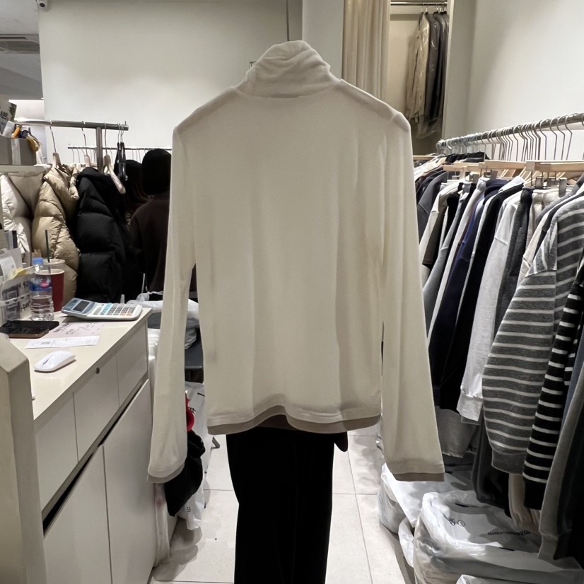 NAVYBURST韓國直郵㊣女士新款真品人氣熱賣25秋冬推薦長袖T恤NAVY BURST長袖T恤