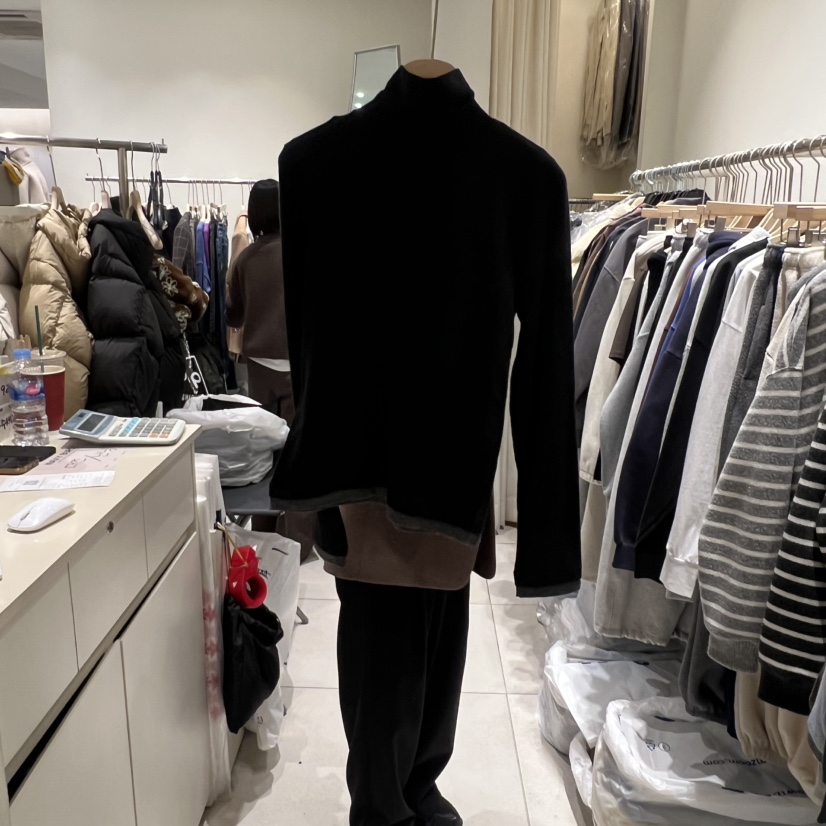 NAVYBURST韓國直郵㊣女士新款真品人氣熱賣25秋冬推薦長袖T恤NAVY BURST長袖T恤圖色4