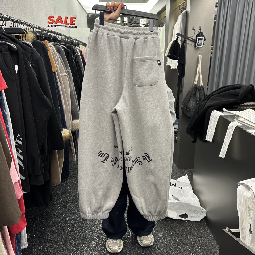 NUEUN東大門㊣代購女裝新品職業休閑人氣真品時尚休閑褲加絨NUEUN/SEEOT休閑褲