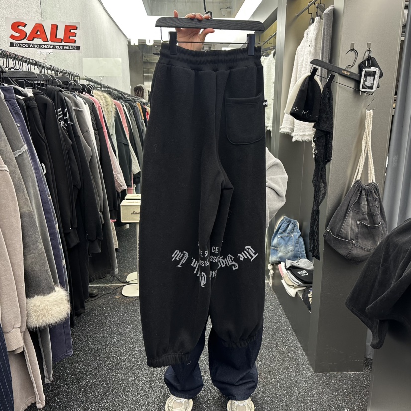 NUEUN東大門㊣代購女裝新品職業休閑人氣真品時尚休閑褲加絨NUEUN/SEEOT休閑褲