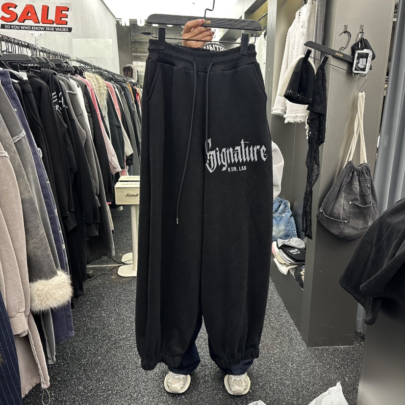 NUEUN東大門㊣代購女裝新品職業休閑人氣真品時尚休閑褲加絨NUEUN/SEEOT休閑褲圖色2