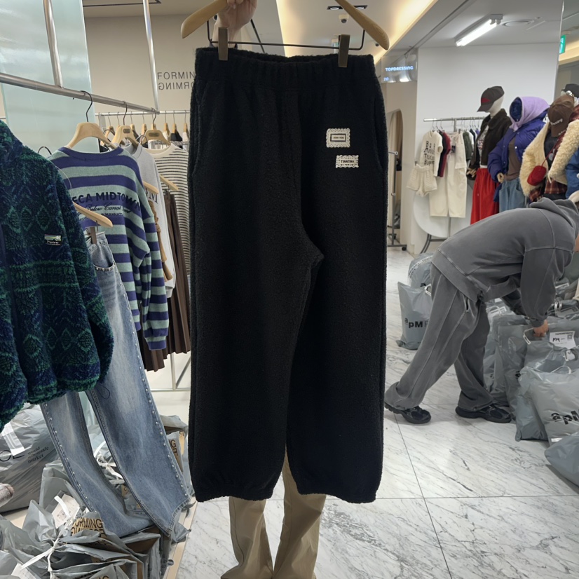 FORMING-P韓國直郵㊣女士新款人氣推薦時尚熱賣休閑褲加絨FORMING-P休閑褲圖色2