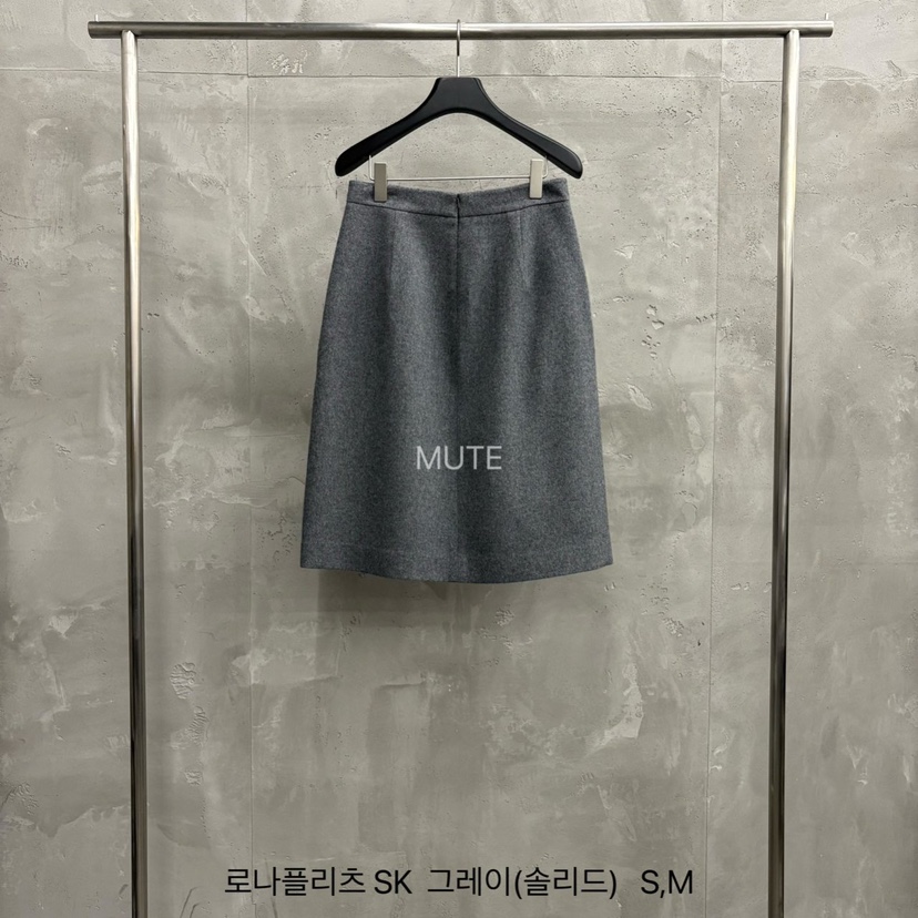 MUTE-P韓國代購㊣女士新品推薦真品時尚職業休閑半身裙中短裙MUTE半身裙/中短裙