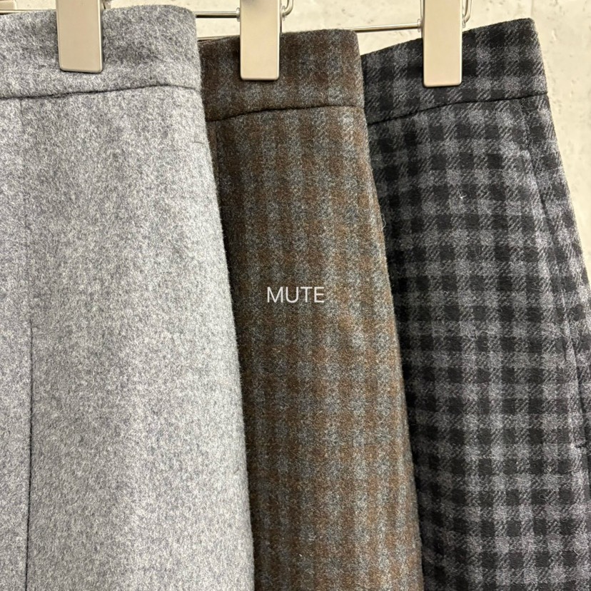 MUTE-P韓國代購㊣女士新品推薦真品時尚職業休閑半身裙中短裙MUTE半身裙/中短裙
