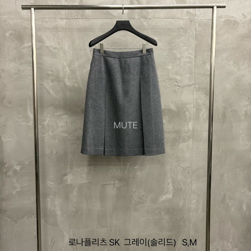 MUTE-P韓國代購㊣女士新品推薦真品時尚職業休閑半身裙中短裙MUTE半身裙/中短裙圖色1實際價格110000