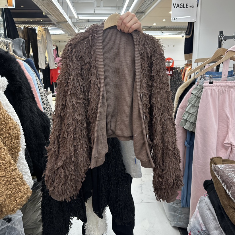SAGE BRUSH東大門㊣實拍女士新品人氣推薦夾克毛皮混紡雙面SAGE BRUSH夾克圖色2