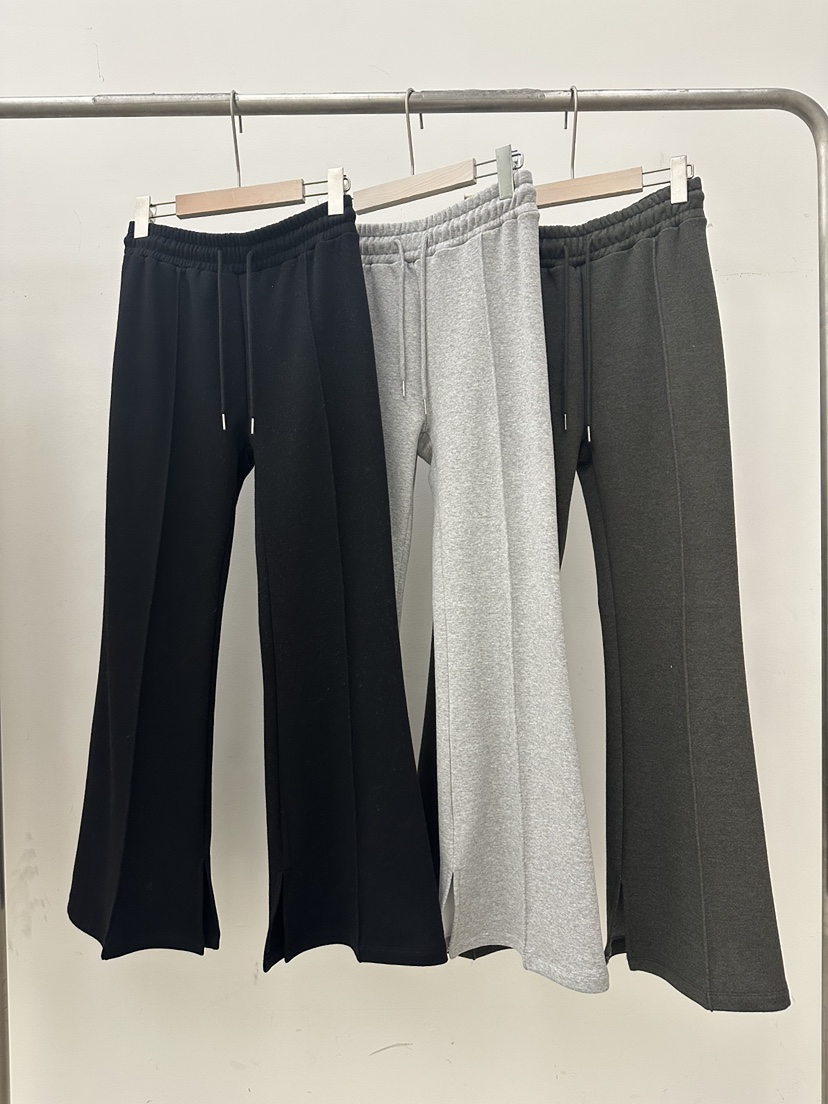 ONL韓國直郵㊣女裝新款推薦熱賣職業時尚休閑褲加絨羊毛褶裥ONL休閑褲