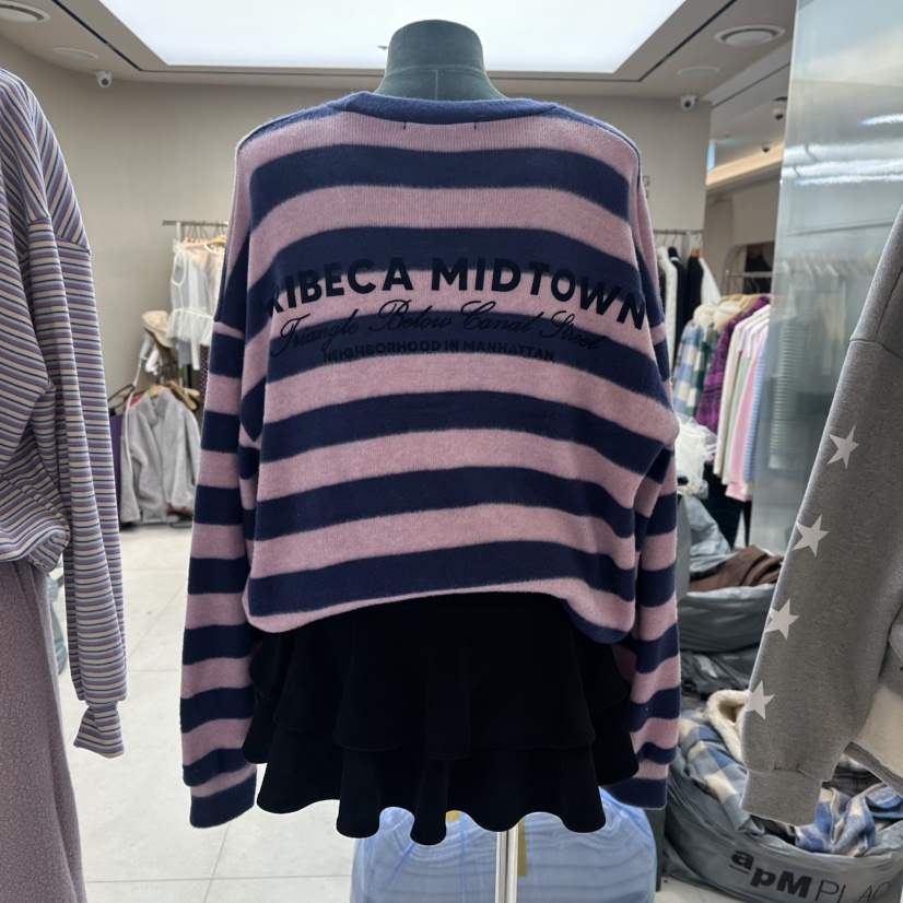 FORMING-P韓國直郵㊣女士新款時尚人氣休閑職業推薦長袖T恤FORMING-P長袖T恤圖色1