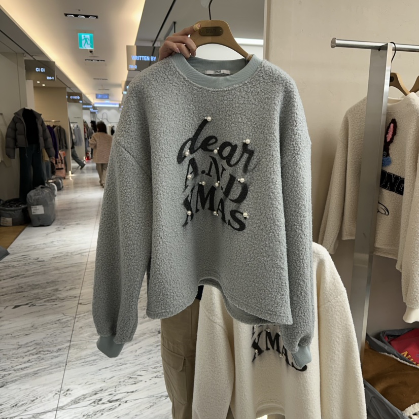 FORMING-P韓國代購㊣女裝新款人氣推薦休閑時尚熱賣衛衣加絨FORMING-P衛衣圖色2