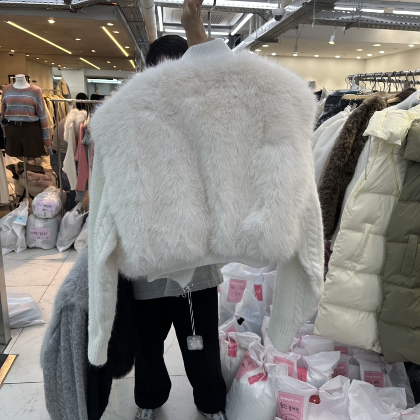 SAGE BRUSH東大門㊣實拍女士新品職業真品短款羽絨服毛皮填充SAGE BRUSH短款羽絨服