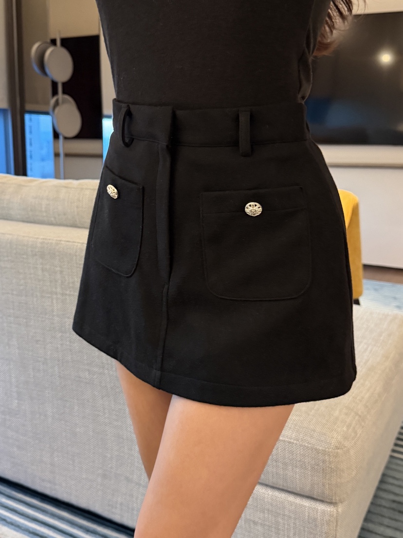 CLOTH韓國代購㊣女裝新品真品推薦職業人氣熱賣休閑25秋冬裙褲CLOTH裙褲