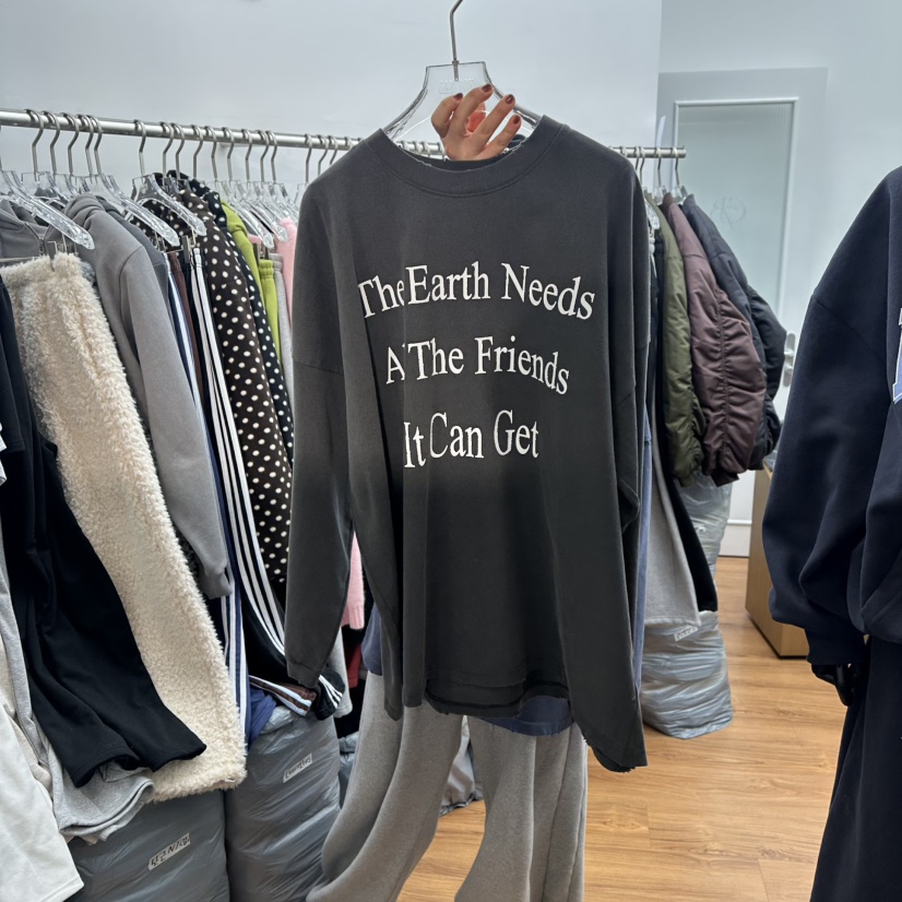 GABIZON韓國直郵㊣女士新款人氣熱賣25秋冬休閑時尚長袖T恤GABIZON長袖T恤圖色2