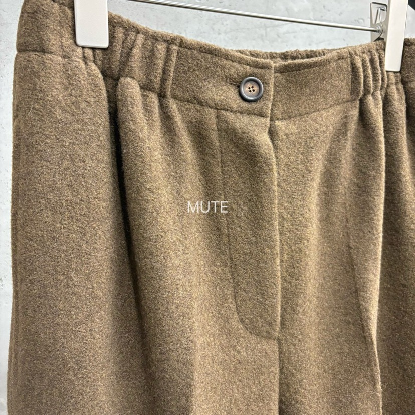 MUTE-P韓國代購㊣女裝新品時尚熱賣25秋冬休閑推薦真品休閑褲MUTE休閑褲