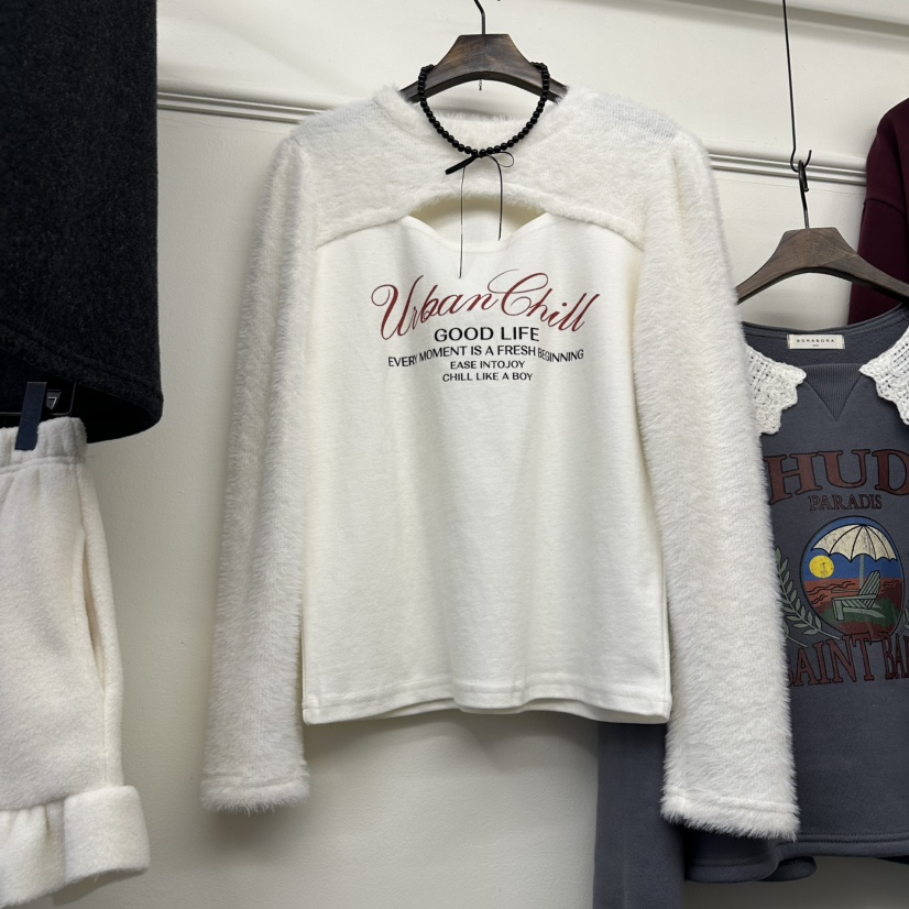 BORA BORA東大門㊣直郵女士新品人氣休閑推薦長袖T恤安哥拉BORA BORA長袖T恤圖色1