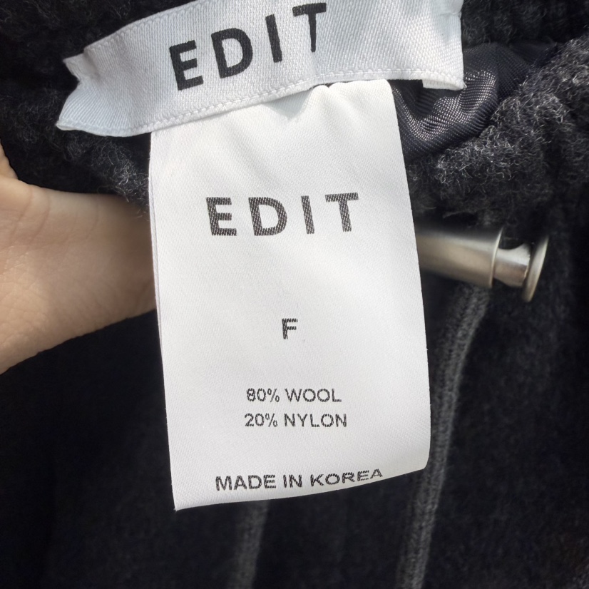 EDIT東大門㊣直郵女士新款時尚真品25秋冬職業熱賣休閑休閑褲EDIT休閑褲