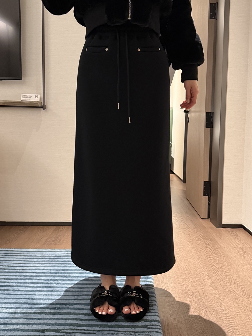 CLOTH韓國代購㊣女士新款職業真品熱賣時尚推薦人氣25秋冬長裙CLOTH長裙圖色2