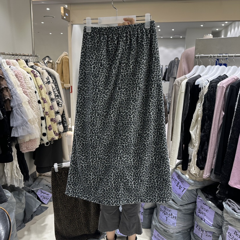 BENE東大門㊣代購女裝新款熱賣真品人氣休閑25秋冬長裙羊毛BENE長裙