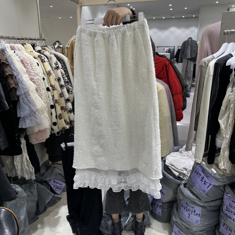 BENE韓國直郵㊣女裝新品休閑時尚熱賣推薦真品職業人氣長裙BENE長裙圖色1