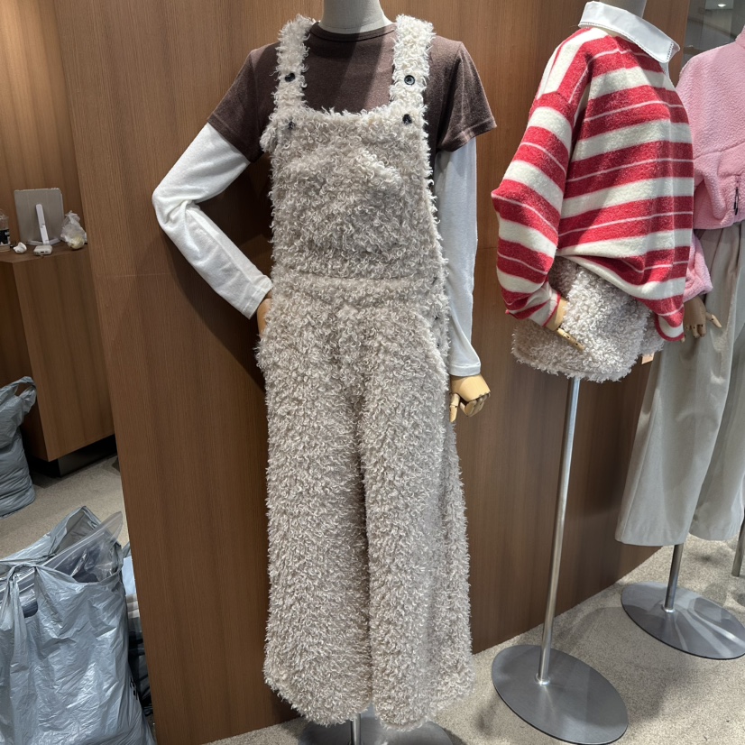 REPERTORY東大門㊣代購女士新款職業推薦真品25秋冬時尚背帶褲REPERTORY背帶褲圖色1