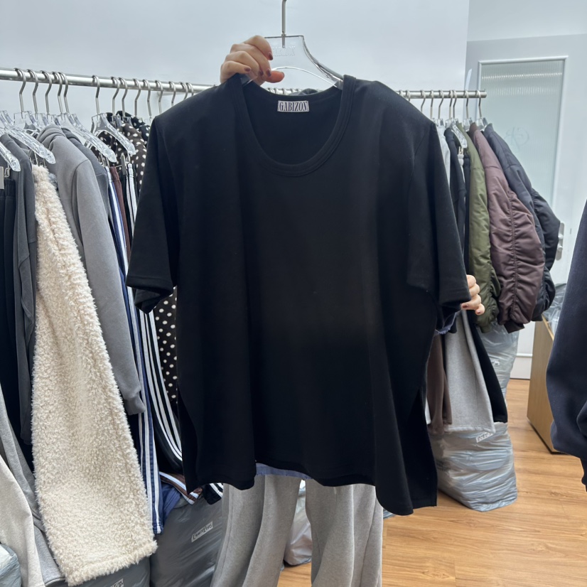 GABIZON東大門㊣直郵女裝新品時尚職業人氣真品推薦T恤加絨GABIZONT恤圖色4