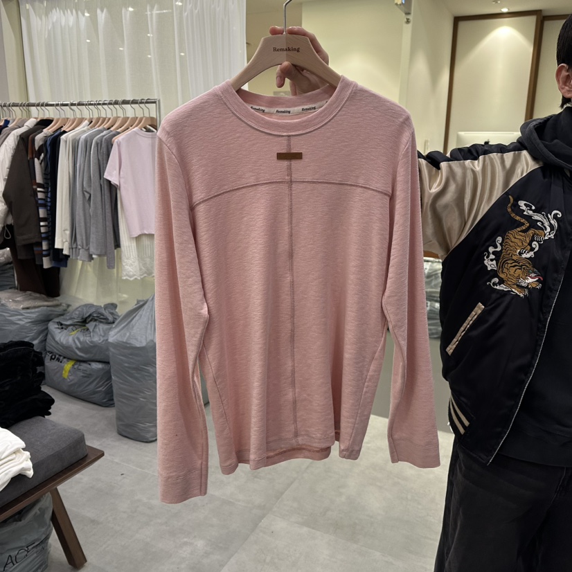 URBANSTORY/REMAKING東大門㊣代購女裝新品真品推薦長袖T恤Remaking/URBANSTORY長袖T恤圖色2