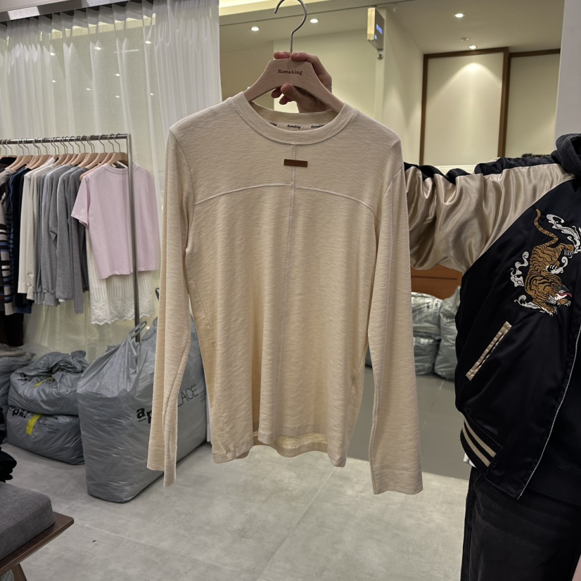 URBANSTORY/REMAKING東大門㊣代購女裝新品真品推薦長袖T恤Remaking/URBANSTORY長袖T恤圖色3