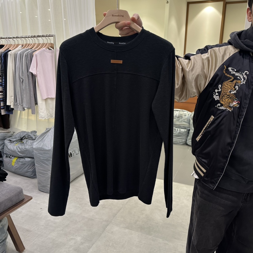 URBANSTORY/REMAKING東大門㊣代購女裝新品真品推薦長袖T恤Remaking/URBANSTORY長袖T恤圖色4