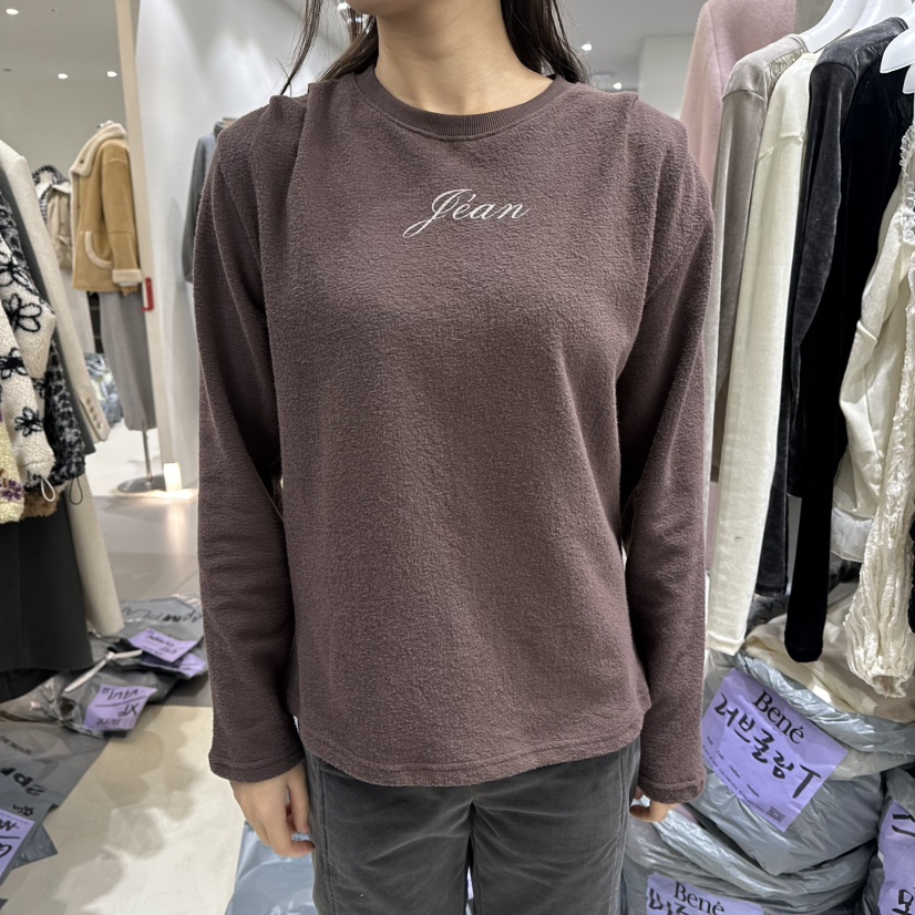 BENE東大門㊣代購女士新款真品時尚熱賣職業休閑推薦長袖T恤BENE長袖T恤圖色3