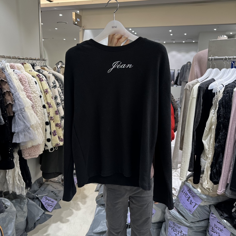 BENE東大門㊣代購女士新款真品時尚熱賣職業休閑推薦長袖T恤BENE長袖T恤圖色4