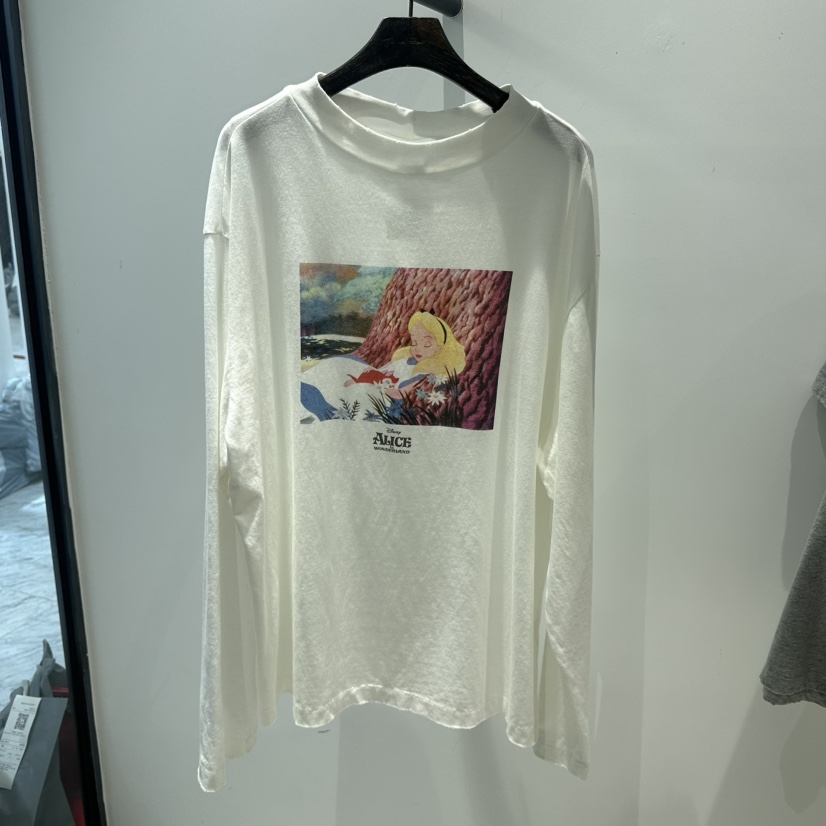 JANE BIRKIN韓國直郵㊣女裝新款熱賣人氣推薦休閑時尚長袖T恤JANE BIRKIN設計師品牌長袖T恤圖色1